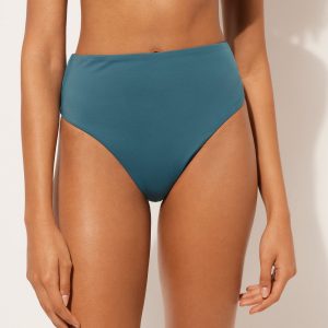 High-Waisted Brazilian Swimsuit Bottoms Scultura