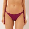 Brazilian Side Tie Swimsuit Bottoms Classy Piquet