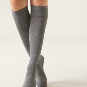 60 Denier Microfiber Knee-Highs