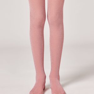 Girls’ Opaque 70 Denier Glitter Tights