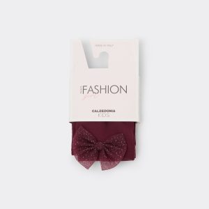 Girls’ Tights with Bow