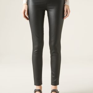 Faux Leather Skinny Leggings