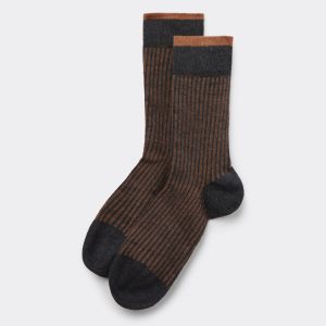 Men's Patterned Short Cotton Socks