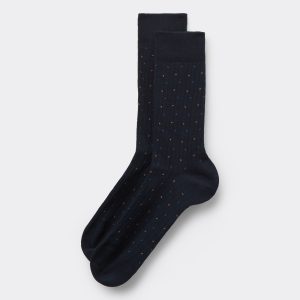 Men's Patterned Short Cotton Socks